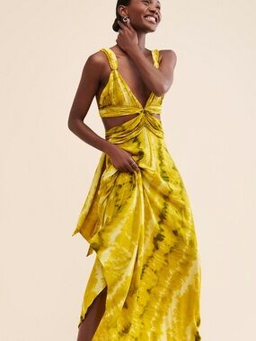 Le Salty Ava Cut-Out Gown